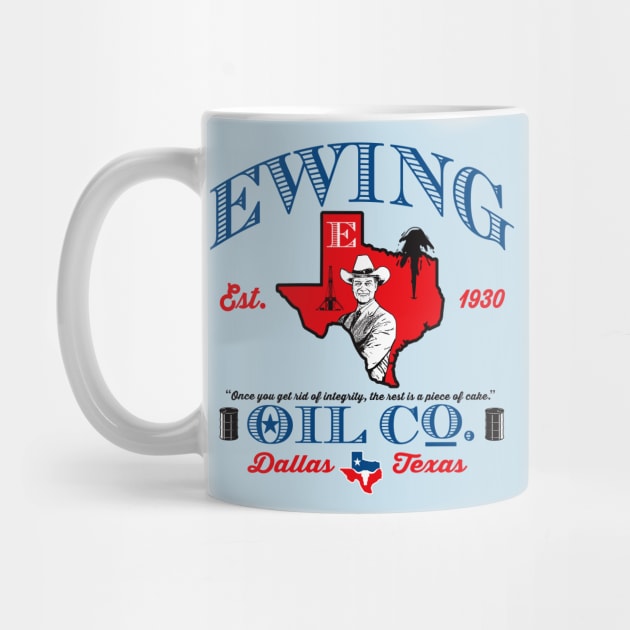 Ewing Oil Co. by Alema Art